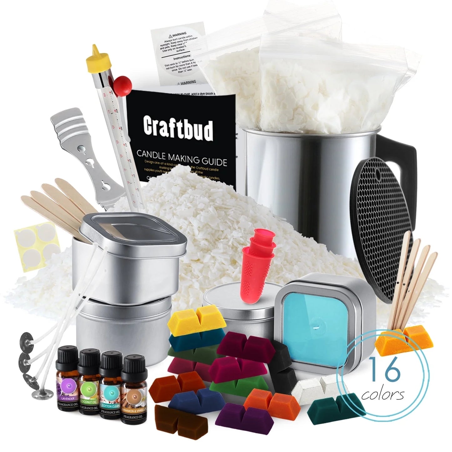 DIY Candle Making Supplies - Kit for Adults and Beginners